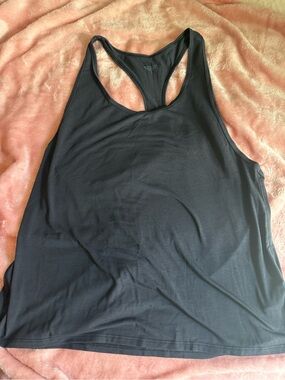 Athleta Black Racerback Tank Top
